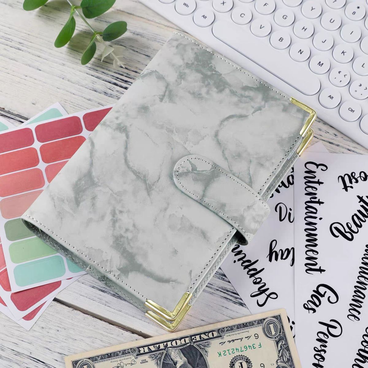 Agenda Ahorro Gris